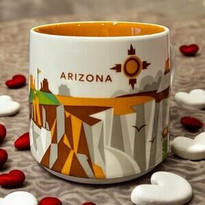 Starbucks Arizona You Are Here Coffee Mug 14oz YAH Collection EUC